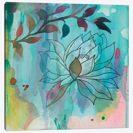 Cool Bloom I Canvas Print #FES11} by Faith Evans-Sills Canvas Print