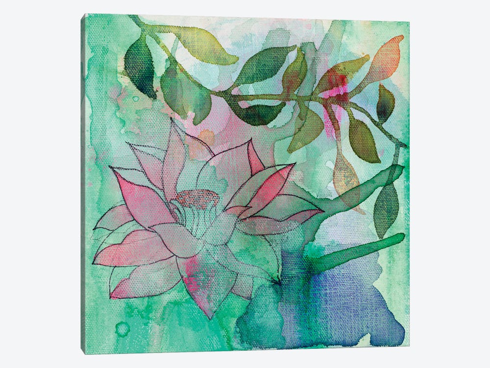 Cool Bloom II by Faith Evans-Sills 1-piece Canvas Artwork