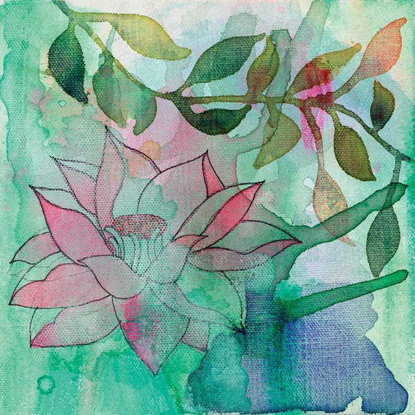 Lotuses: Cool Bloom II by Faith Evans-Sills