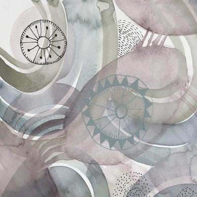 Joyful Rings I by Faith Evans-Sills canvas print