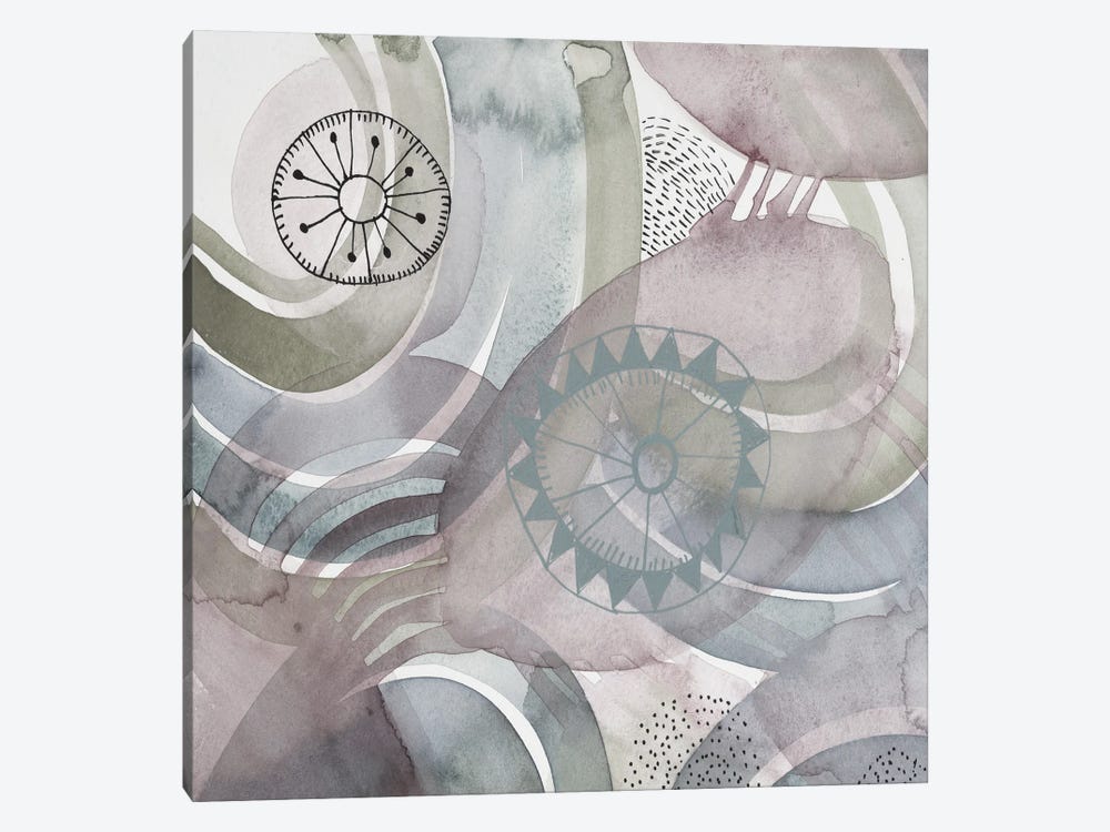 Joyful Rings I by Faith Evans-Sills 1-piece Canvas Artwork