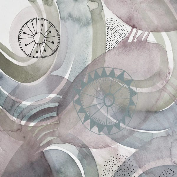 Faith Evans-Sills: Joyful Rings I by Faith Evans-Sills