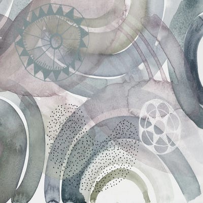 Joyful Rings II by Faith Evans-Sills framed wall art