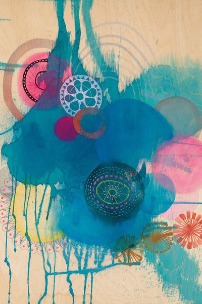 Polyblue by Faith Evans-Sills framed wall art