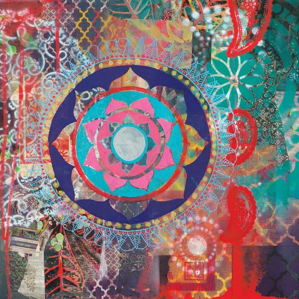 Zen Bedroom: Spherical Dark by Faith Evans-Sills