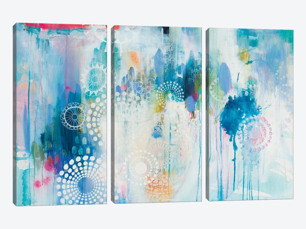 Spring Fling by Faith Evans-Sills 3-piece Canvas Art Print
