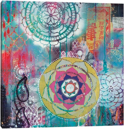 Star Rondure I Canvas Art Print - Mandala Art