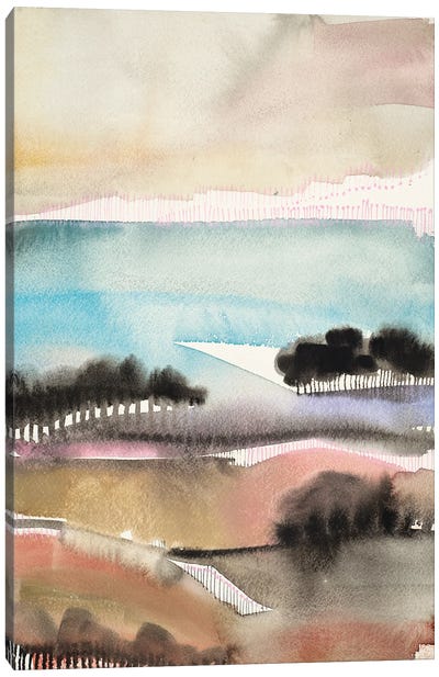 Sunrise Valley Canvas Art Print - Faith Evans-Sills