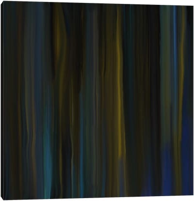 Midnight Departure Canvas Art Print - Falls and Folds of Color