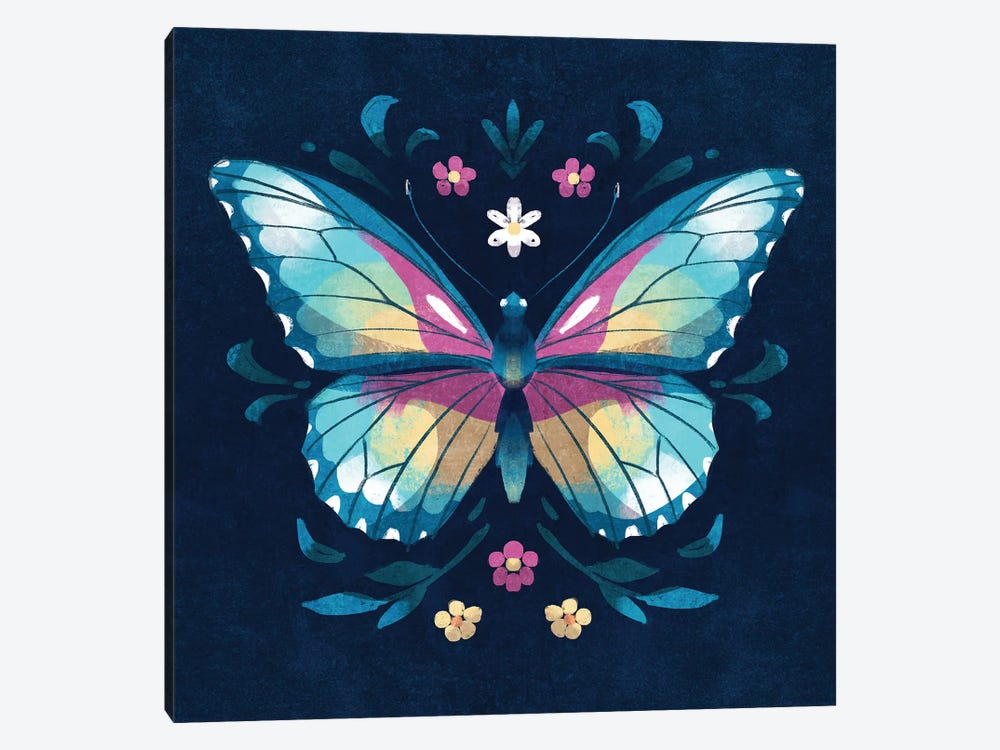 Jewel Butterfly by Ffion Evans 1-piece Art Print