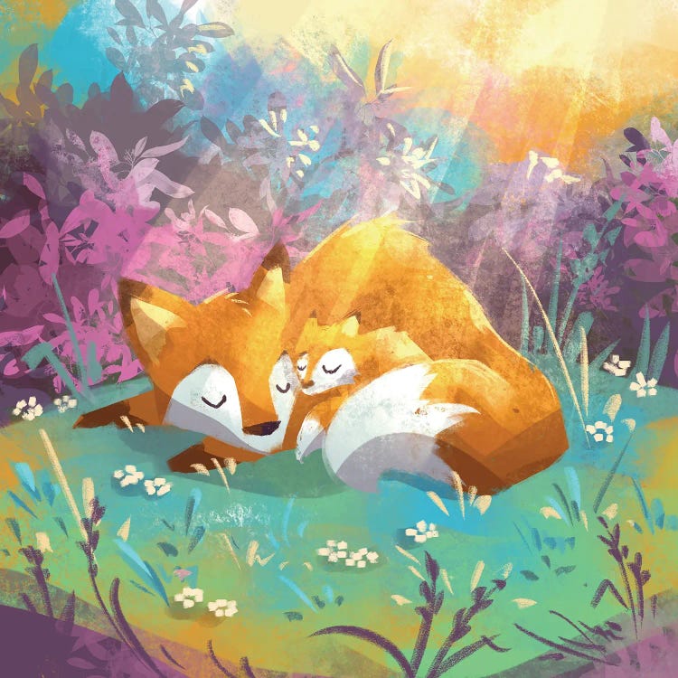 Basking Foxes