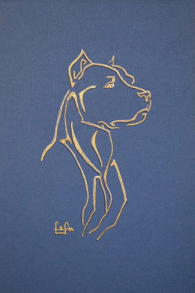 Pit Bulls: Pitbull Terrier by Fefa Koroleva