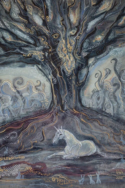 The Sentinels by Fefa Koroleva wall art