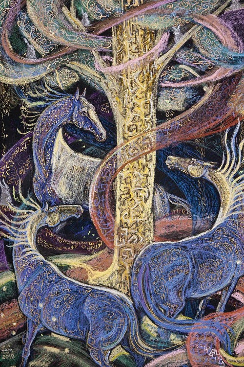 The Magic Tree by Fefa Koroleva wall art