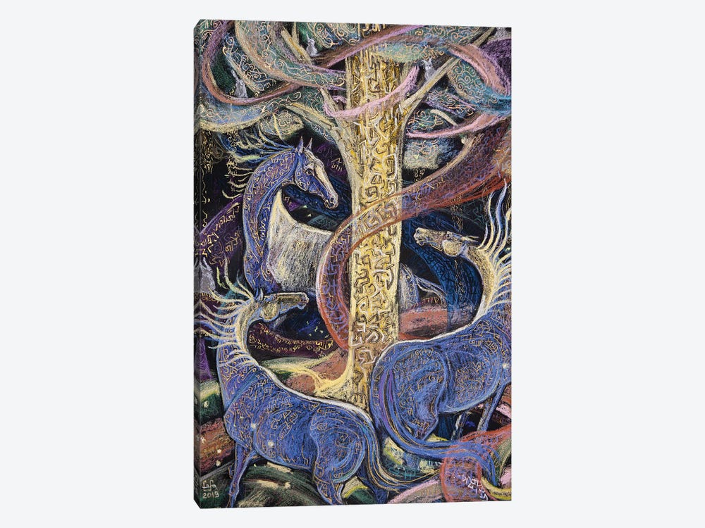 The Magic Tree by Fefa Koroleva 1-piece Canvas Art