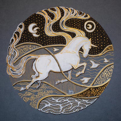 The Unicorn by Fefa Koroleva gallery poster
