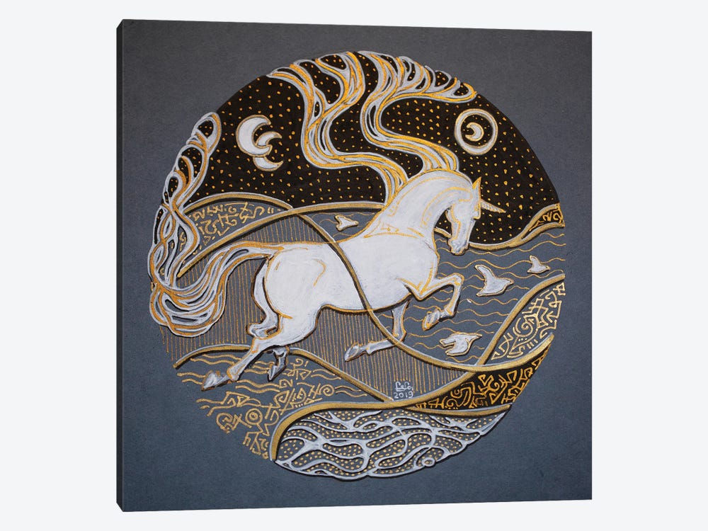 The Unicorn by Fefa Koroleva 1-piece Canvas Wall Art