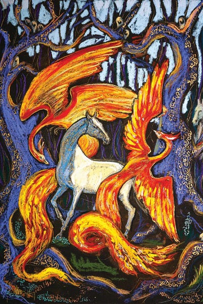 Fefa Koroleva: The Fire Birds by Fefa Koroleva