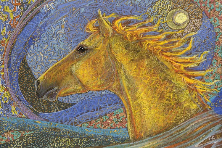 The Solar Wind by Fefa Koroleva wall art