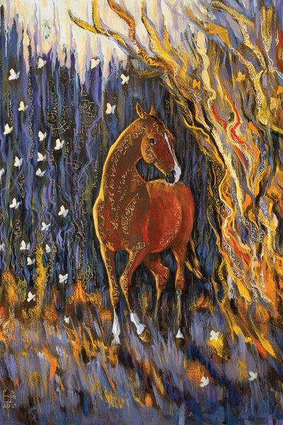 Blue & Gold: The Transition by Fefa Koroleva