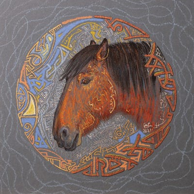 The Keeper Of Winter by Fefa Koroleva canvas print