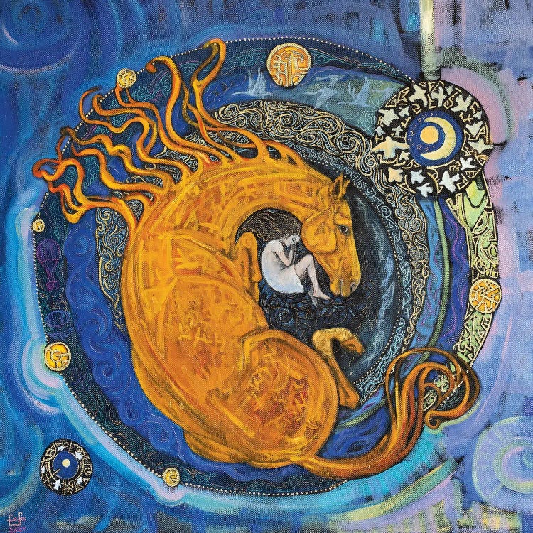 Protective Dream by Fefa Koroleva wall art