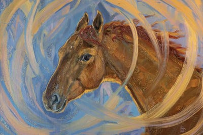 The Road To Light by Fefa Koroleva framed canvas print