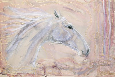 White Wind by Fefa Koroleva framed canvas print