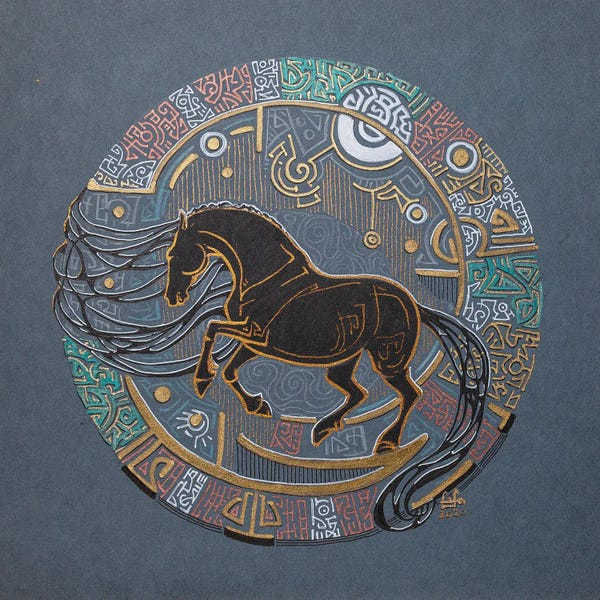 Blue & Gold: The Lord Of Time by Fefa Koroleva