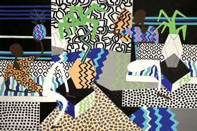 Tropical Lounge by Frantisek Florian canvas print