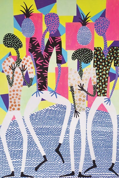 Frantisek Florian: Pineapple Dance Party I by Frantisek Florian