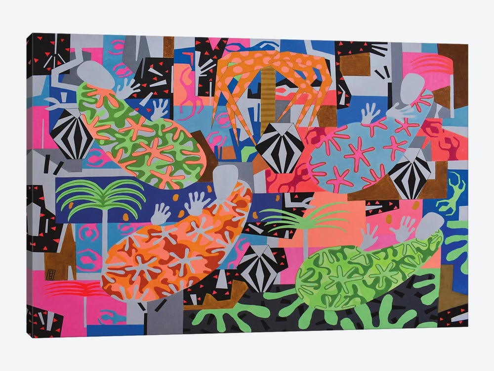 Abstract Sleepers III by Frantisek Florian 1-piece Art Print