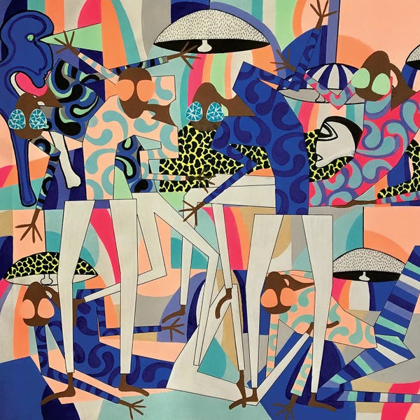 Frantisek Florian: Tropical Celebration in Sunglasses IV by Frantisek Florian