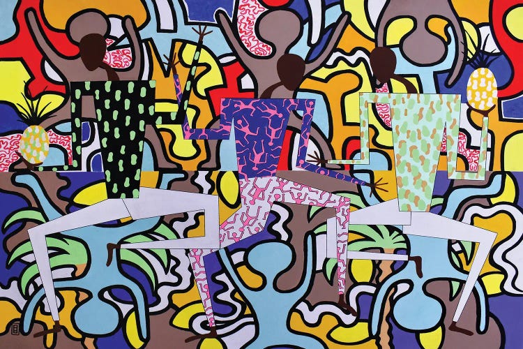 Tropical Dance Party III by Frantisek Florian wall art