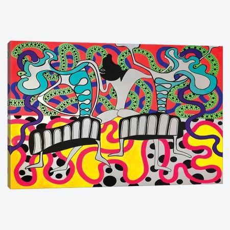Funky Abstract I Canvas Print #FFL18} by Frantisek Florian Canvas Artwork