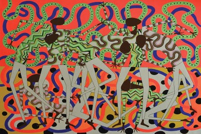 Canvas CLXIII by Frantisek Florian framed canvas print