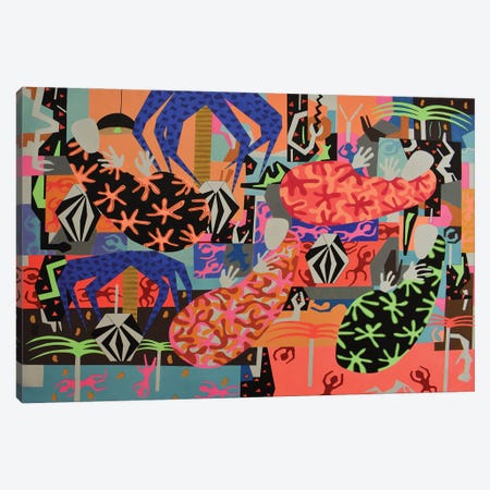Abstract Sleepers XII Canvas Print #FFL200} by Frantisek Florian Canvas Artwork