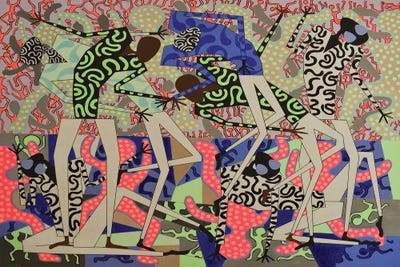 Social Dance Floor VIII by Frantisek Florian canvas print