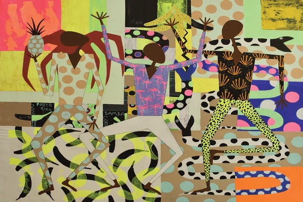 Frantisek Florian: Colorful Celebration Snake II by Frantisek Florian