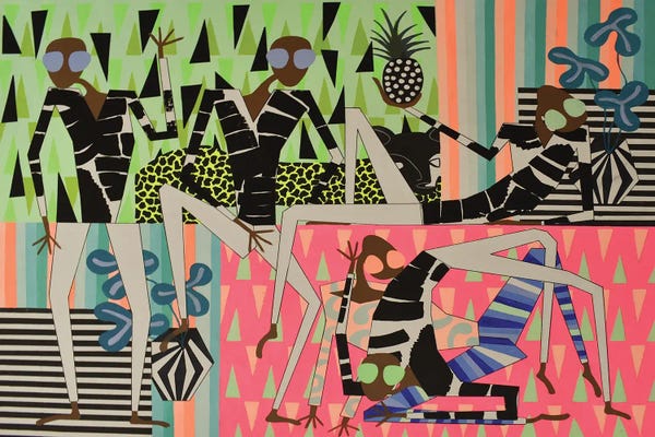 Frantisek Florian: Figures With Sunglasses by Frantisek Florian