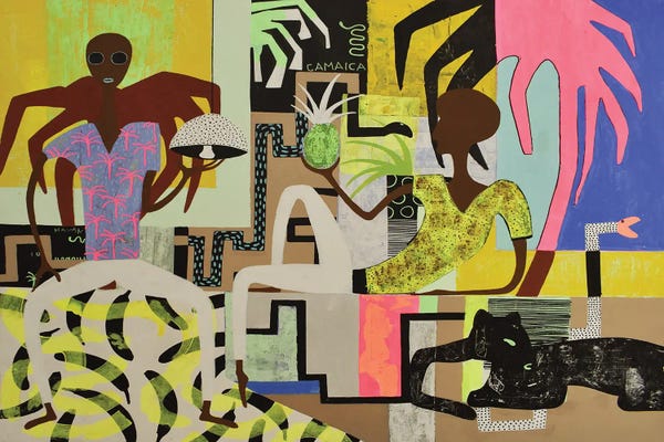 Frantisek Florian: Pineapple And Panther Lounge by Frantisek Florian