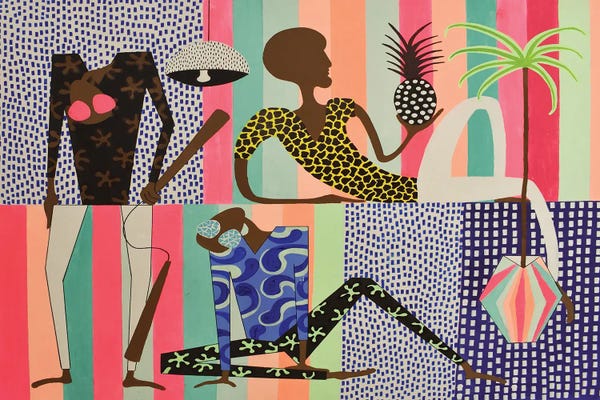 Frantisek Florian: Lounging With My Polka Dot Pineapple by Frantisek Florian