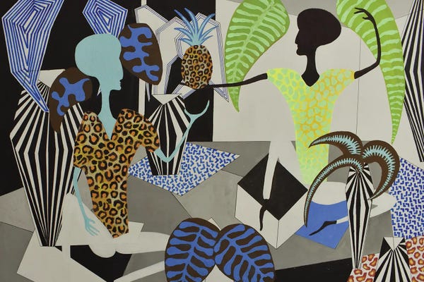 Frantisek Florian: Lounging Plant Party IV by Frantisek Florian