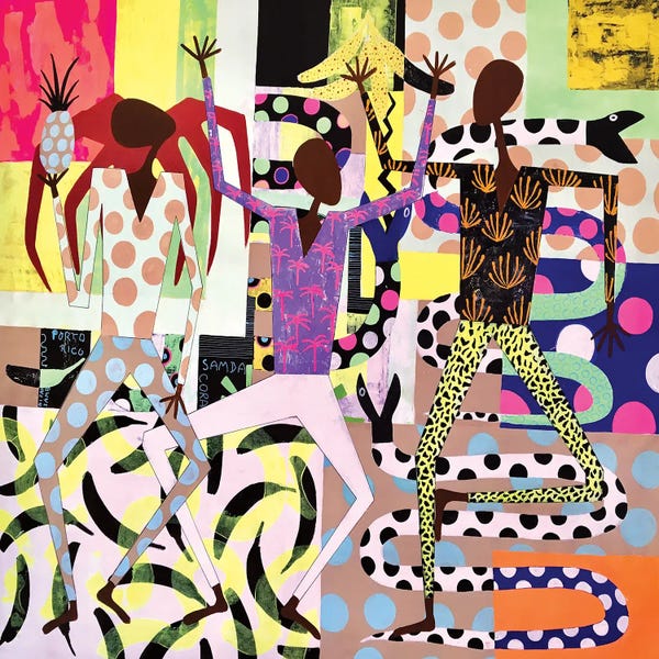 Frantisek Florian: Colorful Celebration Snake by Frantisek Florian