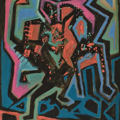 Paper VI by Frantisek Florian canvas print