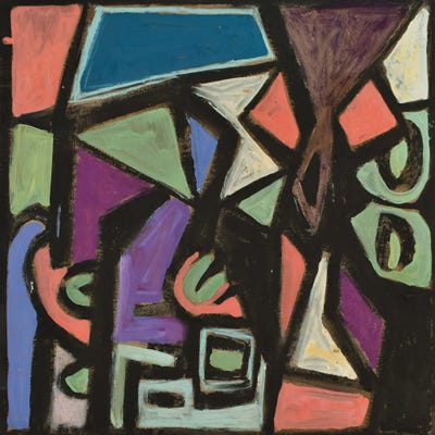 Paper VIII by Frantisek Florian framed canvas print