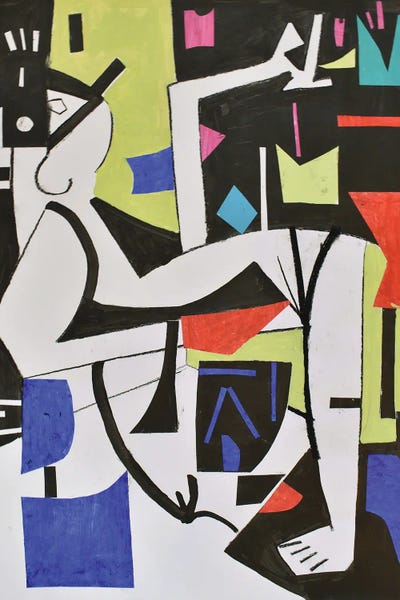 Paper XI by Frantisek Florian canvas print