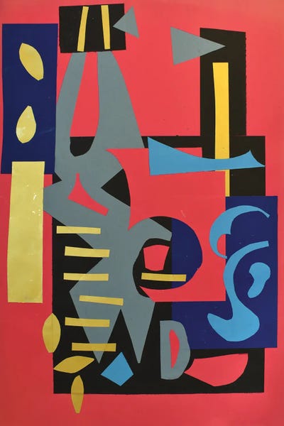 Paper XXVII by Frantisek Florian framed canvas print