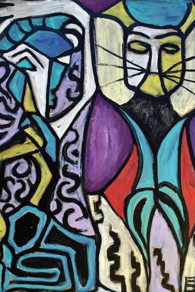 Paper XLII by Frantisek Florian framed canvas print