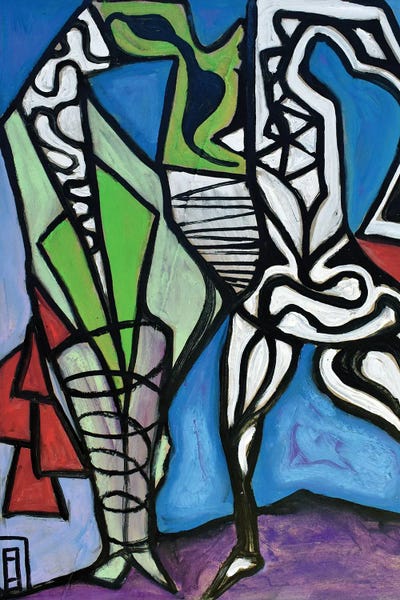 Paper XLVI by Frantisek Florian framed canvas print